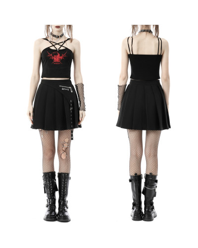 Gothic Top with Mesh