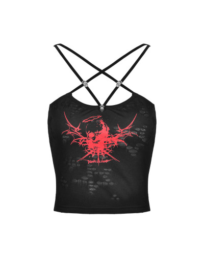 Gothic Top with Mesh