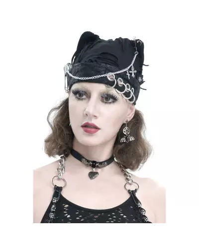 Cap with Safety Pins from Devil Fashion Brand at €39.00