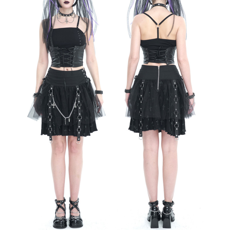 Schwarzes Top