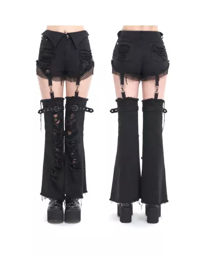 Pants with Mesh from Devil Fashion Brand at €77.50