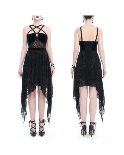 Vestido Negro con Tirantes