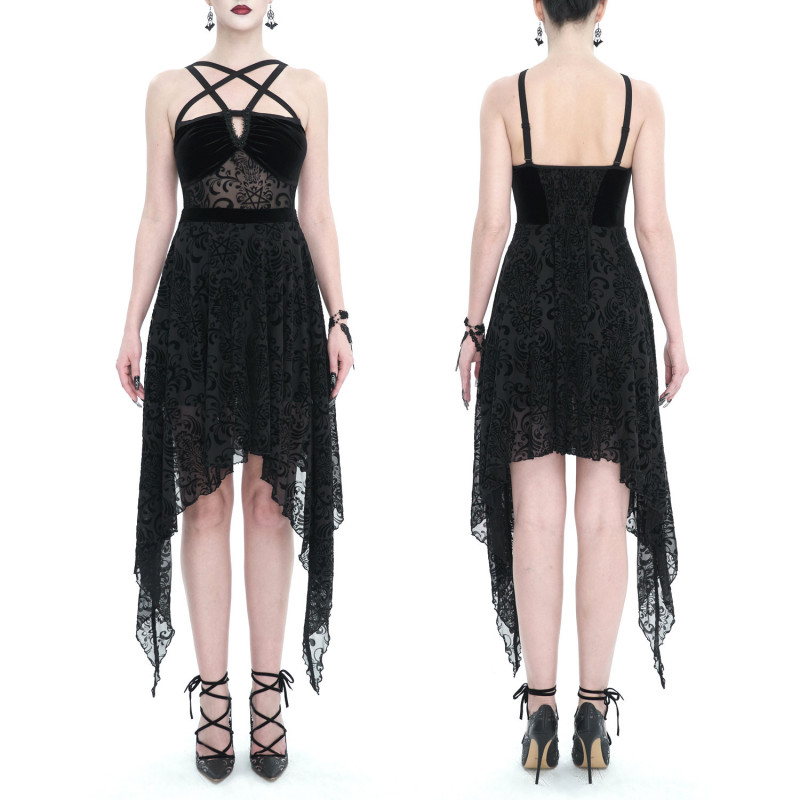 Vestido Negro con Tirantes