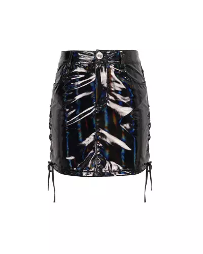 Miniskirt Made of Faux Leather from Devil Fashion Brand at €63.50