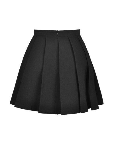 Gothic Skirt with Buckles