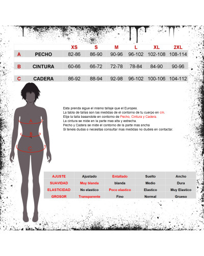 Vestido Gótico com Correntes