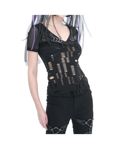 Asymmetric Gothic T-Shirt