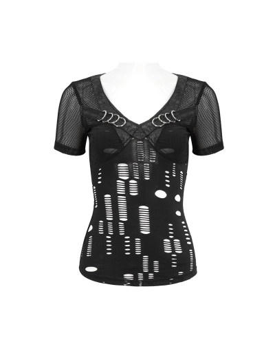 Asymmetric Gothic T-Shirt