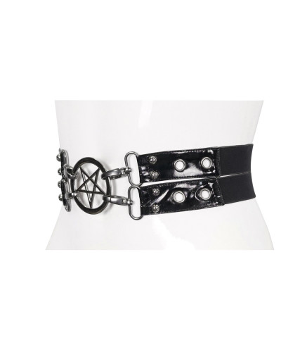 Gothic Belt with Pentagram