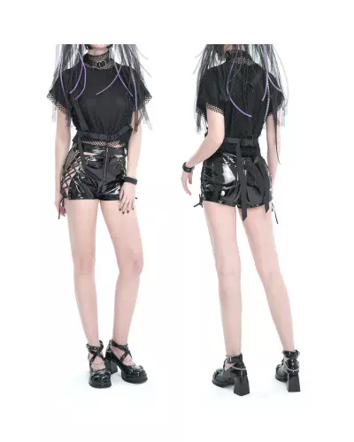 Shorts mit Netzstoff der Devil Fashion-Marke für 71,50 €