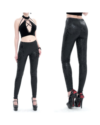 Legging Gótico con Filigranas