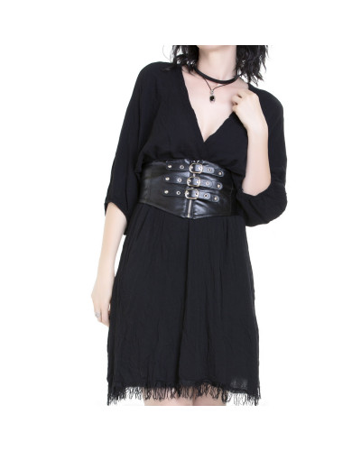 Ceinture Corset Gothique avec Boucles