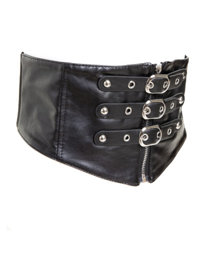 Gothic Corset Belt with Buckles