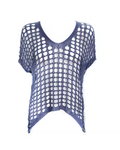 Blauer Pullover mit Löchern der Style-Marke für 19,00 €