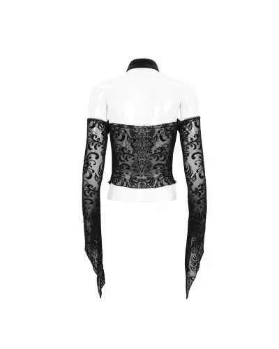 T-Shirt Transparent avec Dessins de la Marque Devil Fashion à 55,90 €