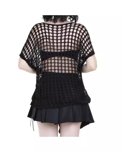 Black Openwork Sweater from Style Brand at €19.00