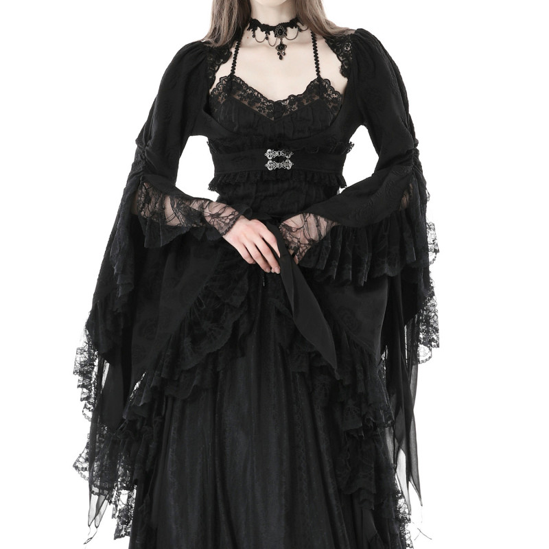 Elegantes Gothic Bolerojäckchen