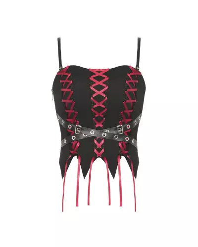 Black and Red Top from Dark in love Brand at €42.50