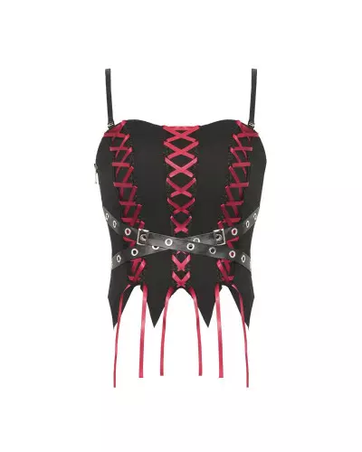 Top Preto e Vermelho da Marca Dark in love por 42,50 €