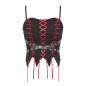 Schwarz-Rotes Top Schwarz-Rotes Top