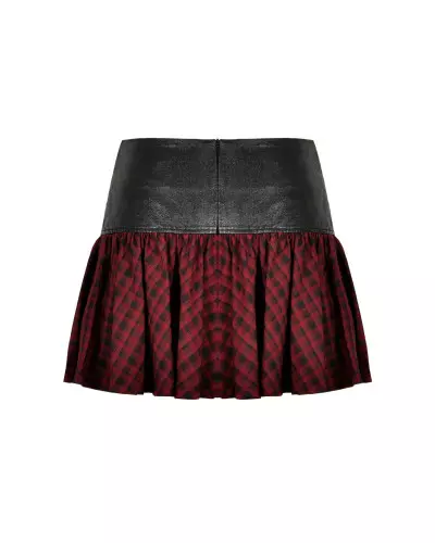 Skirt with Red and Black Tartan from Dark in love Brand at €42.50