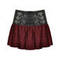 Skirt with Red and Black Tartan