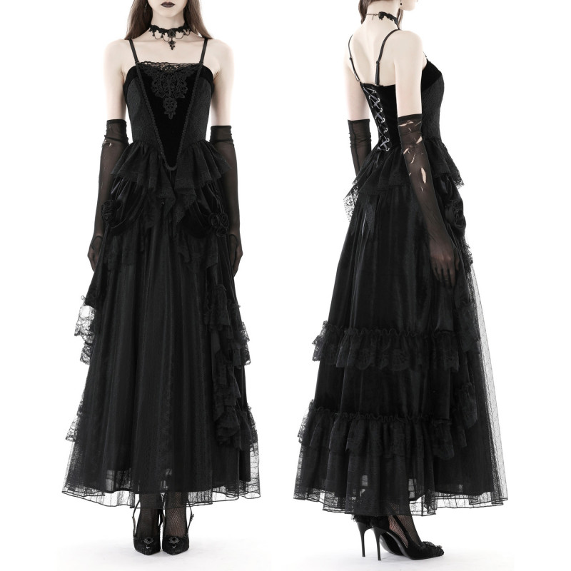 Elegant Skirt with Lace