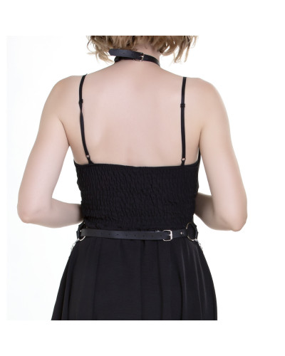 Gothic Harness with Pentagrams