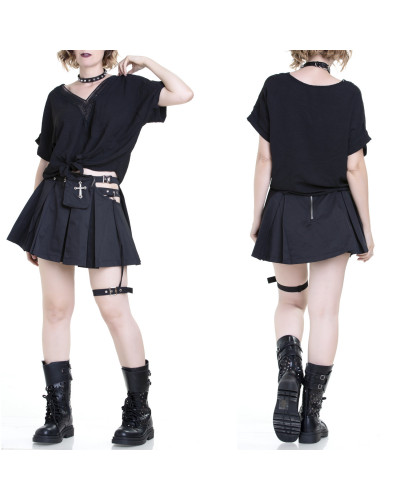 T-Shirt with V-Neckline