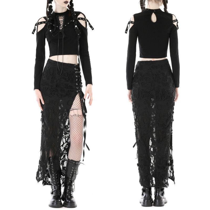 T-Shirt with Lacing