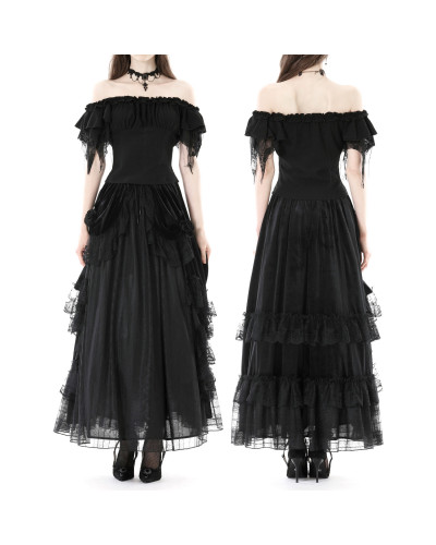 Camiseta Gótica Elegante