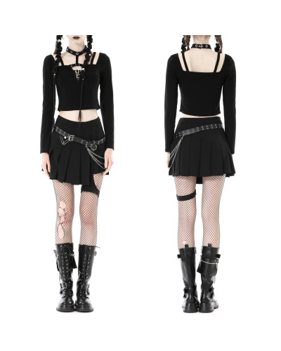 T-Shirt with Buckles
