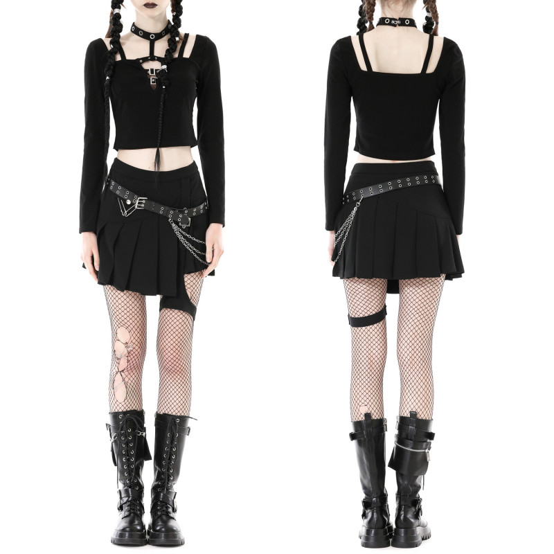 T-Shirt with Buckles