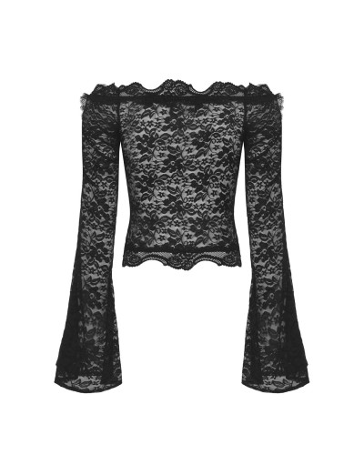 Camiseta Gótica Transparente