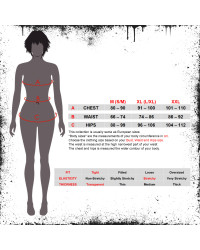 Transparentes Gothic T-Shirt