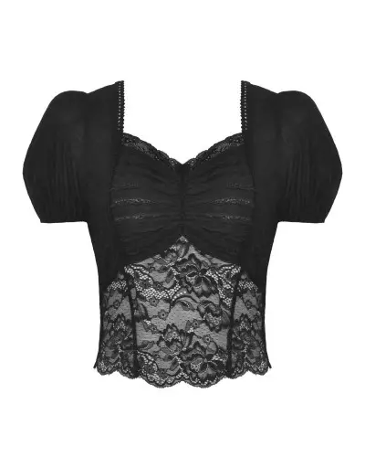 T-Shirt with Lace from Dark in love Brand at €31.50