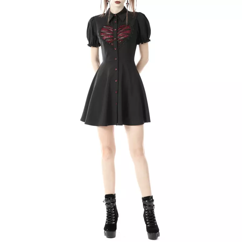 Black and Red Dress from Dark in love Brand at €47.50