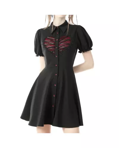 Black and Red Dress from Dark in love Brand at €47.50