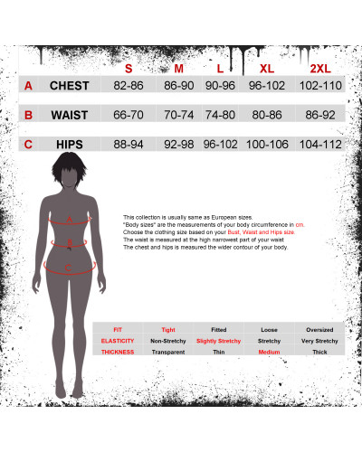 Gothic Kleid mit Kreuz