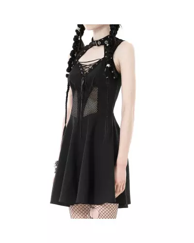 Kleid mit Netzstoff der Dark in love-Marke für 45,00 €