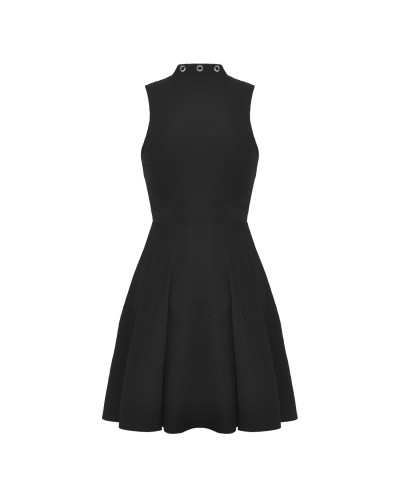 Vestido Gótico con Rejilla