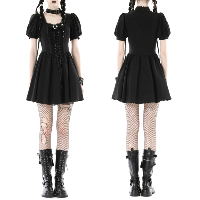 Dress with Buckles
