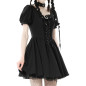 Kleid mit Schnallen