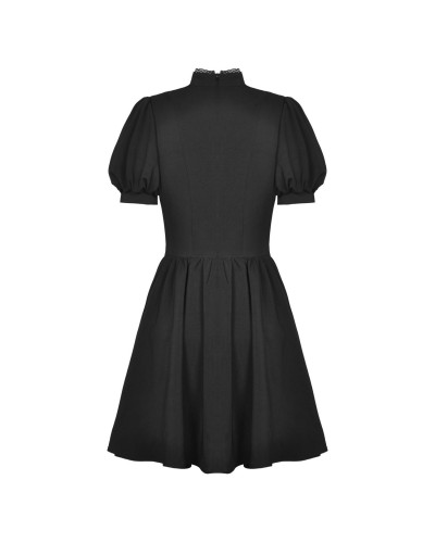 Vestido Gótico con Hebillas