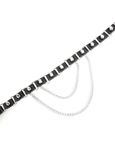 Gothic Choker with Chains