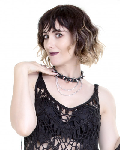 Choker with Chains