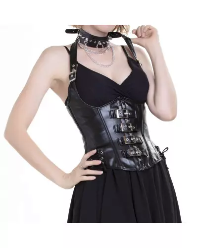 Underbust Corset with Buckles from Style Brand at €29.90