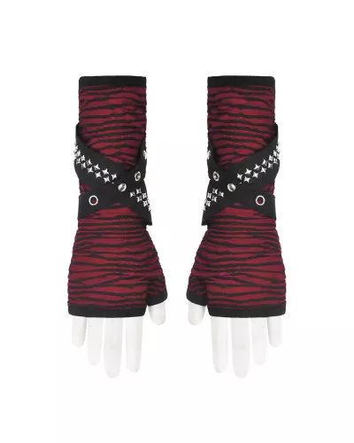 Black and Red Gloves from Dark in love Brand at €25.00