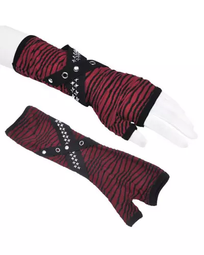 Black and Red Gloves from Dark in love Brand at €25.00