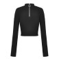 T-Shirt mit Netzstoff T-Shirt mit Netzstoff